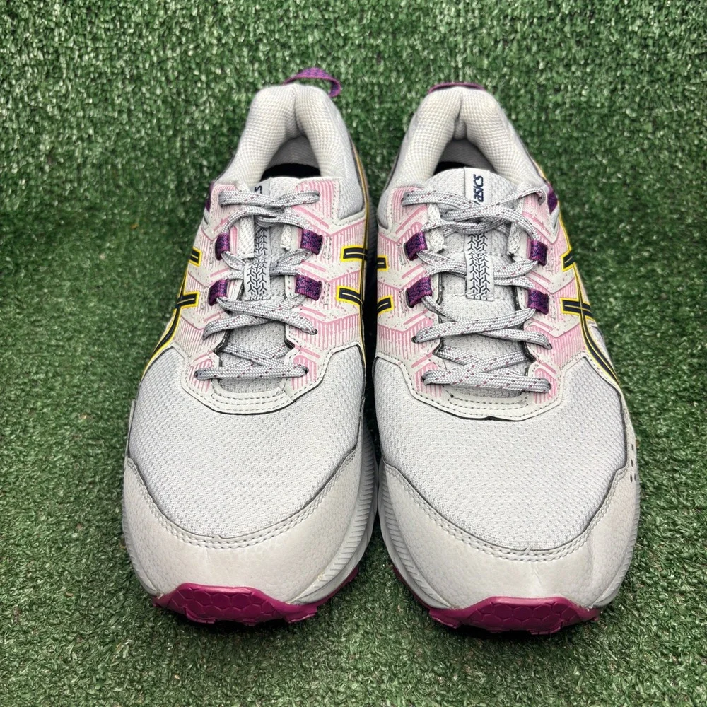 ASICS Gel-Venture 9 Trail Running Athletic Sneaker Piedmont Grey Womens 10 Wide